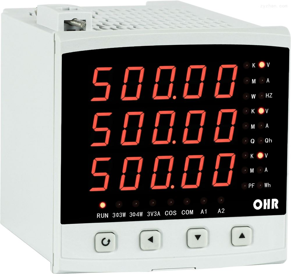 虹潤三相綜合電量表