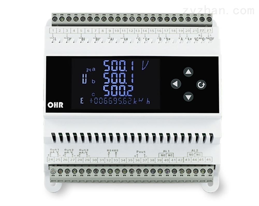 虹潤D23系列三相液晶智能電量變送器