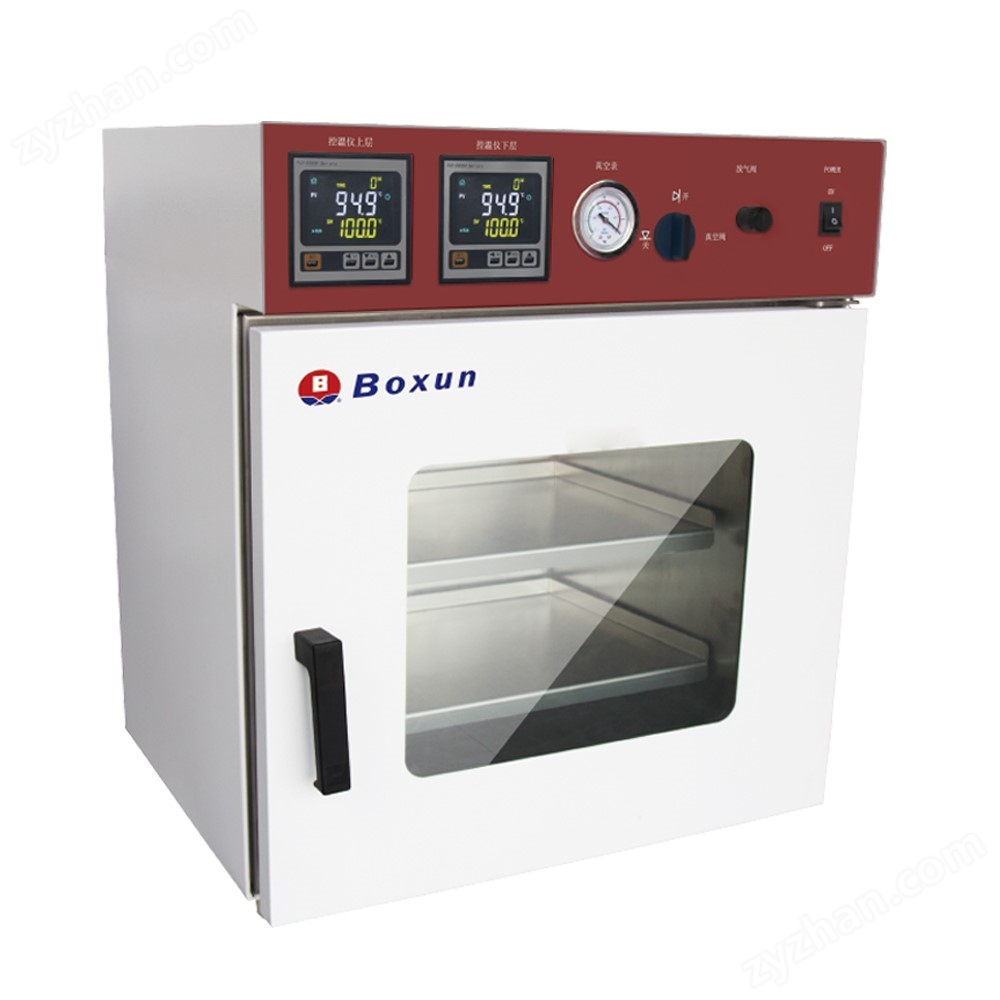上海博訊臺(tái)式隔板加熱真空干燥箱 型號(hào)：BZF-500