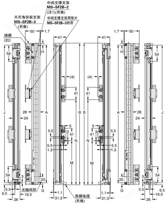 NB-20-□ 側(cè)面安裝
